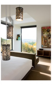 Burr McCallum Architects / Guest Bedroom w view looking North