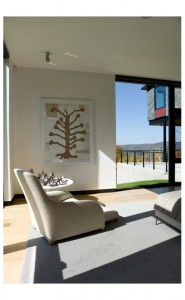Burr McCallum Architects / Master Bedroom view to porch